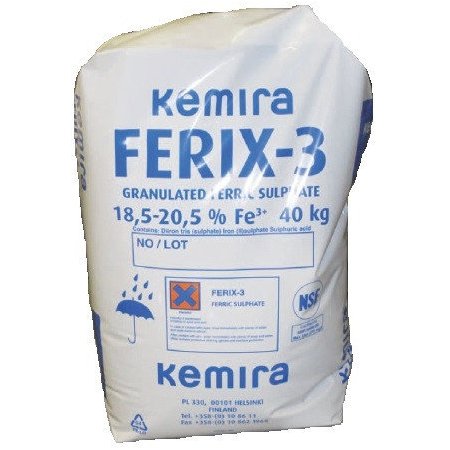 Сульфат железа (III) Ferric-3 порошок ТУ 20.13.41–007-42534282-2021 (мешок 25 кг)