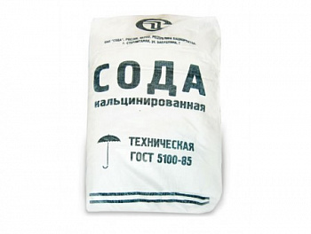 Сода кальцинированная, техническая марки Б (мешок 25 кг)